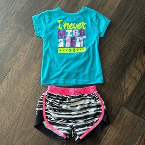 Toddler Girl Under Armour Outfit